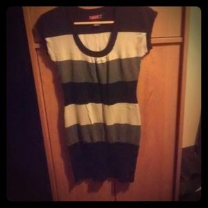 Short Sleeve Sweater Dress